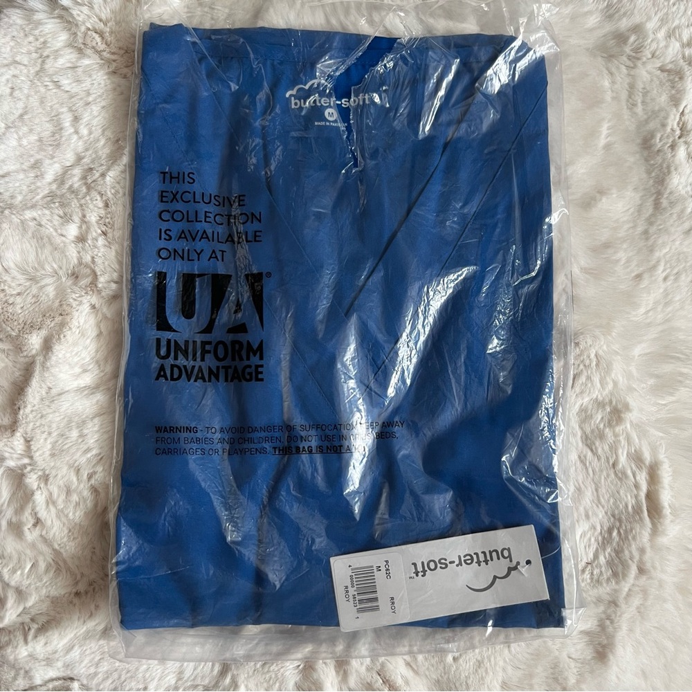 Butter-soft scrub shirt